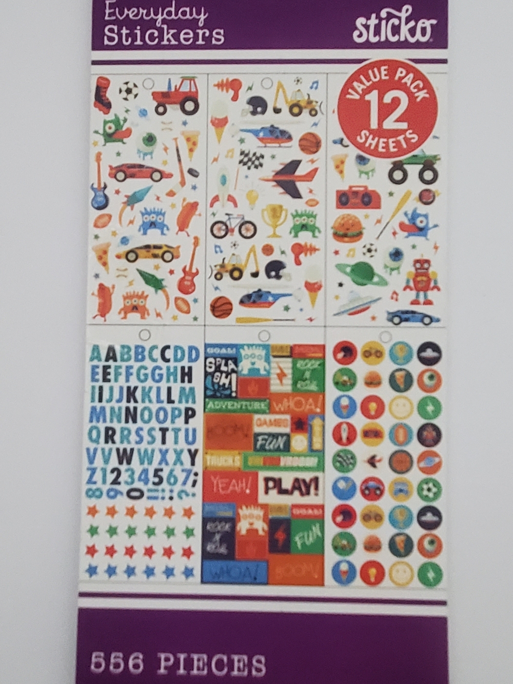 Planner & Sticker Pack - Assorted Colors - Picture 2 of 5